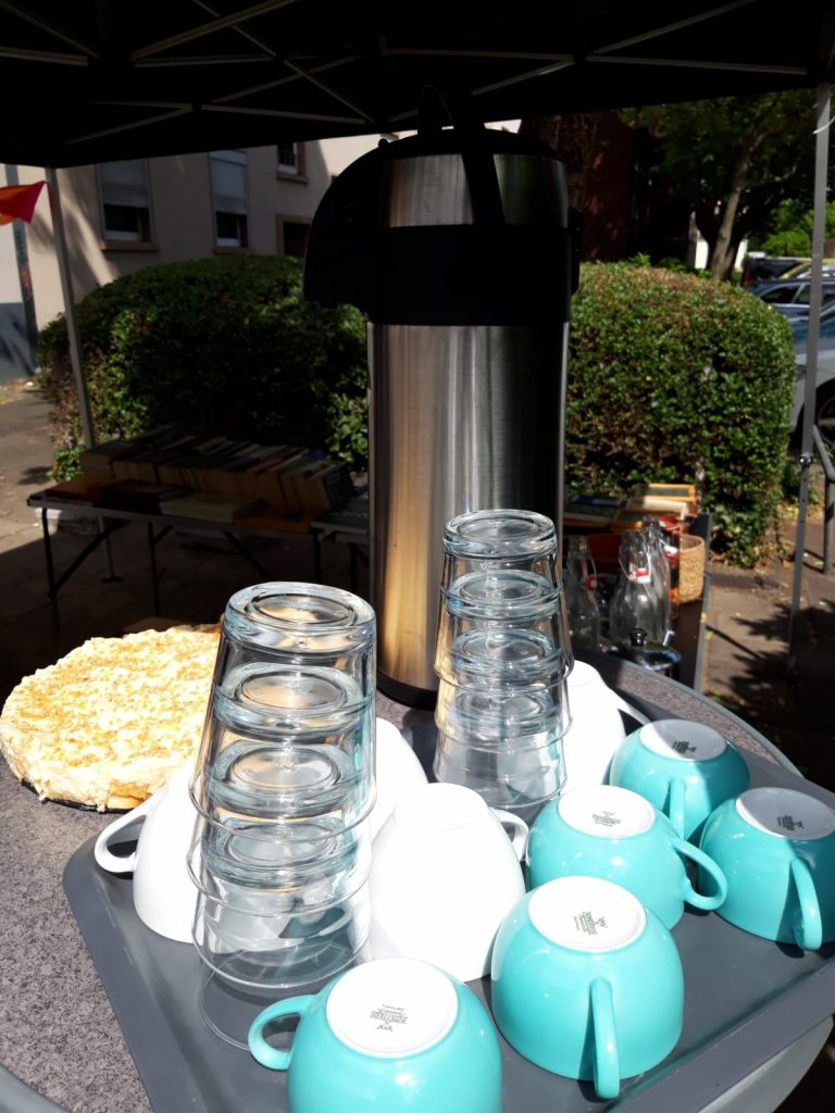 Kaffee und Kuchen durfte selbstverständlich auch nicht fehlen.